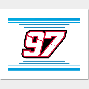 Shane van Gisbergen #97 2024 NASCAR Design Posters and Art